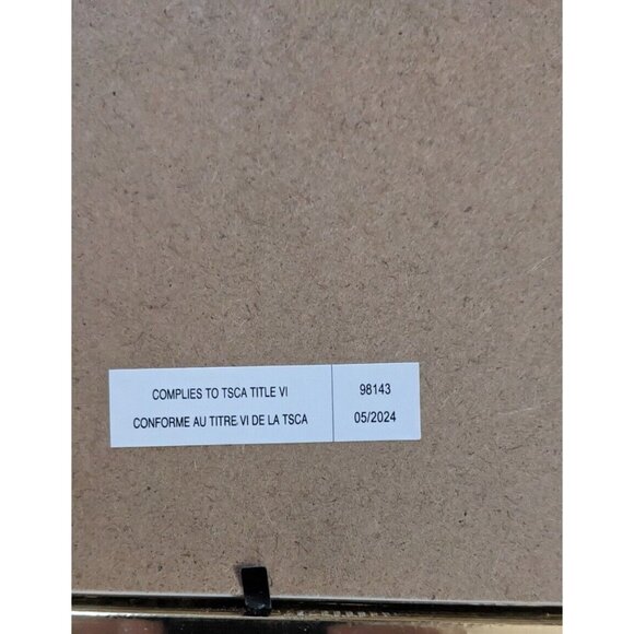 Sunset At The Marina Watercolor Print Framed Signed JFurness Wall Mount 6.5*4.5" - Picture 7 of 7